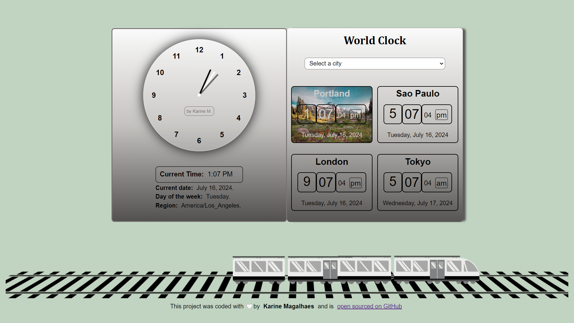 world clock app